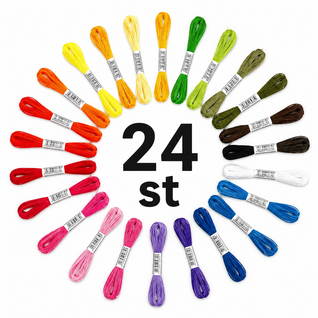Knitla Farbfäden™ – 24 Farben