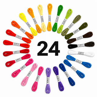Knitla Fargetråder™ – 24 Farben