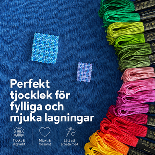 Knitla Farbfäden™ – 24 Farben