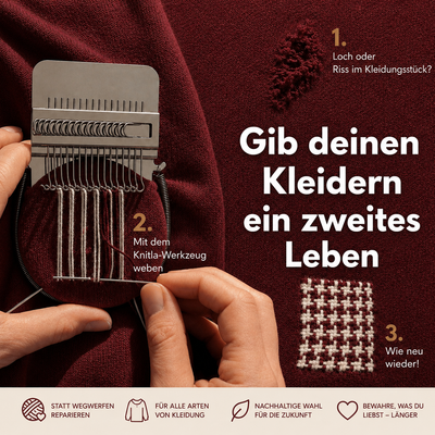 Knitla – Weben leicht gemacht & Kleidung ein zweites Leben schenken