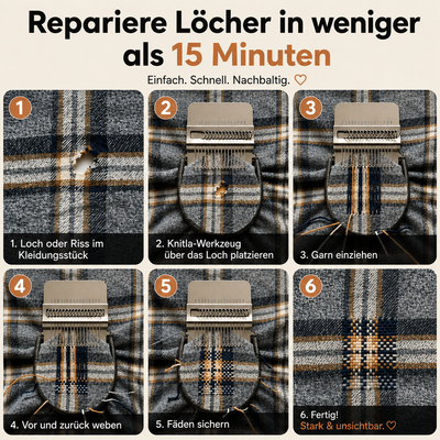 Knitla – Weben leicht gemacht & Kleidung ein zweites Leben schenken