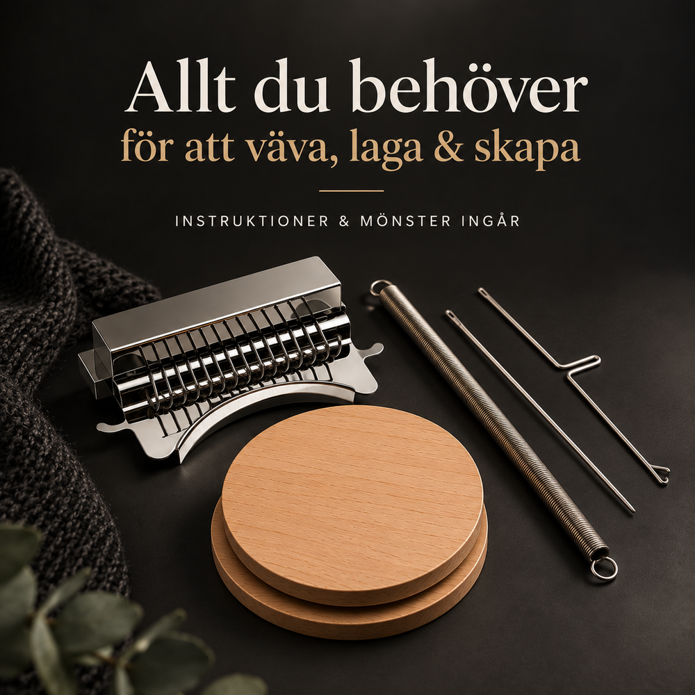 Knitla – Væv nemt & giv tøjet nyt liv