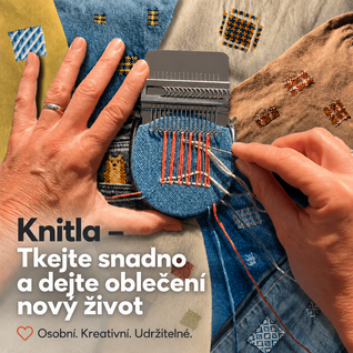 Knitla – Tkejte snadno a dejte oblečení nový život