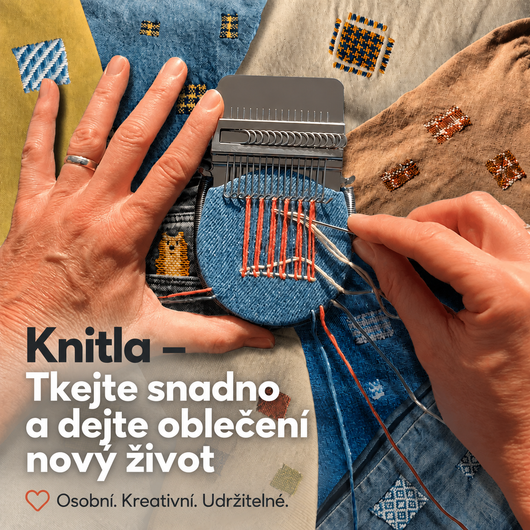 Knitla – Tkejte snadno a dejte oblečení nový život