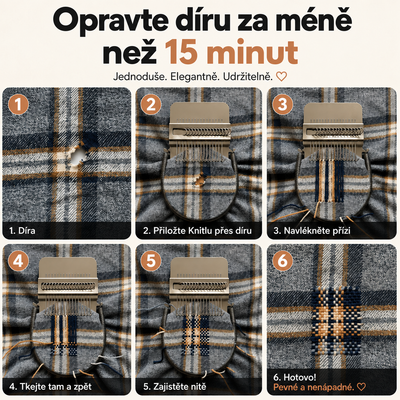 Knitla – Tkejte snadno a dejte oblečení nový život