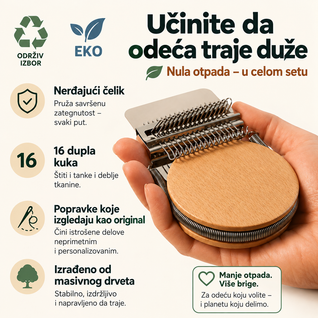 Knitla – Tkajte lako i podarite odeći novi život