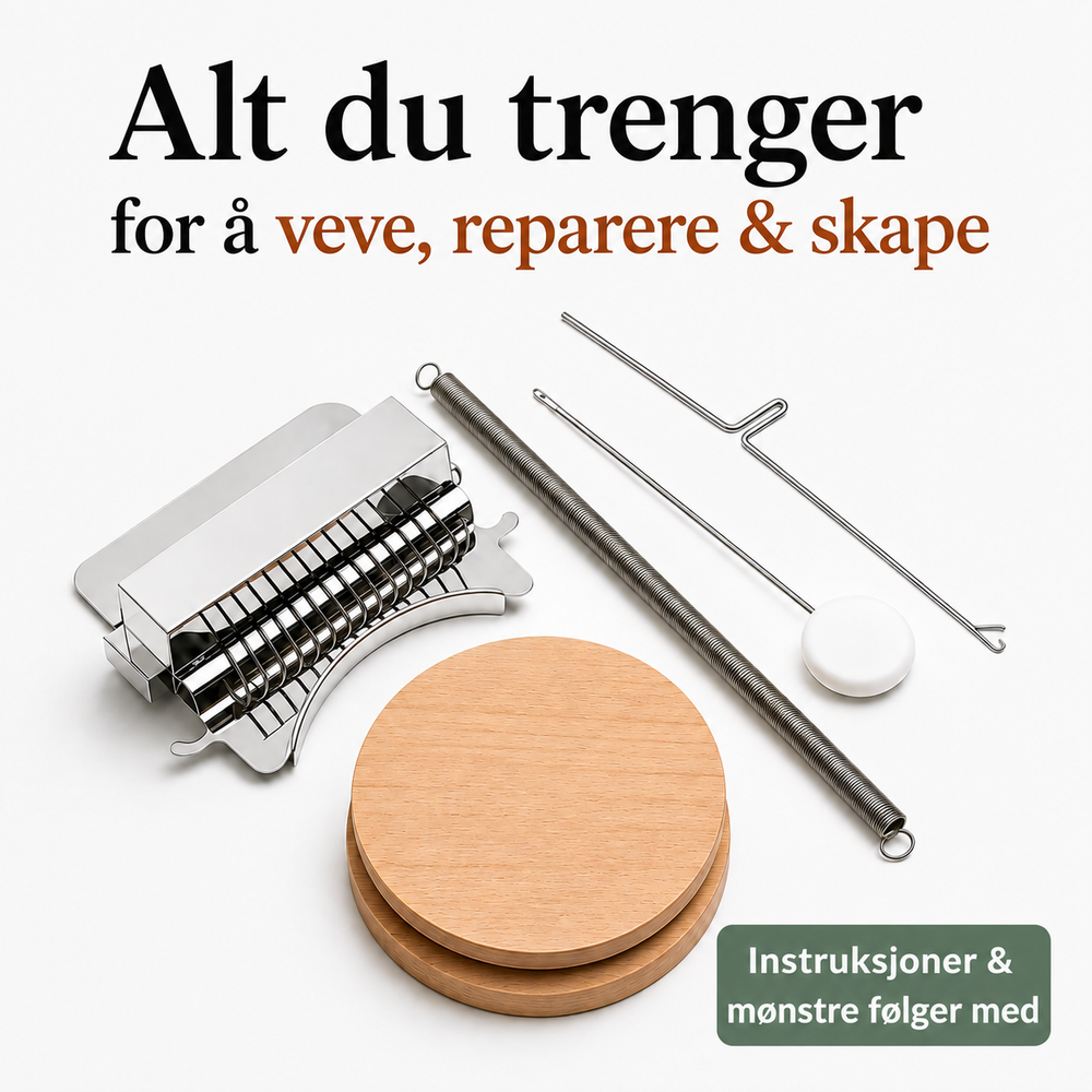 Knitla – Vev enkelt og gi klær nytt liv