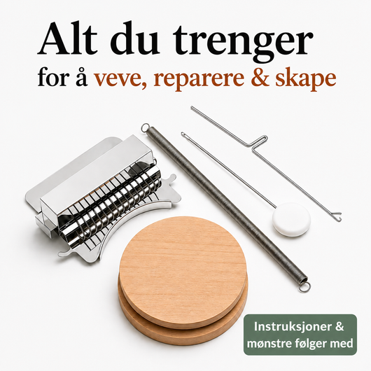 Knitla – Vev enkelt og gi klær nytt liv