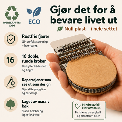 Knitla – Vev enkelt og gi klær nytt liv