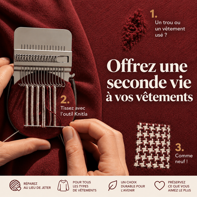 Knitla – Tissez facilement & donnez une nouvelle vie à vos vêtements