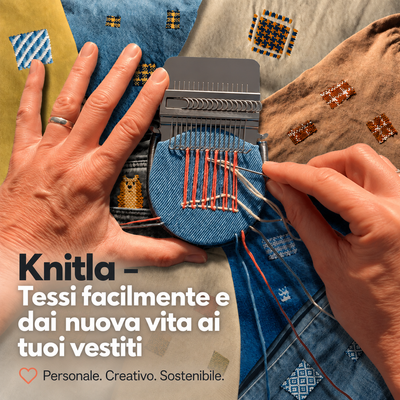 Knitla – Tessi facilmente e dai nuova vita ai tuoi vestiti