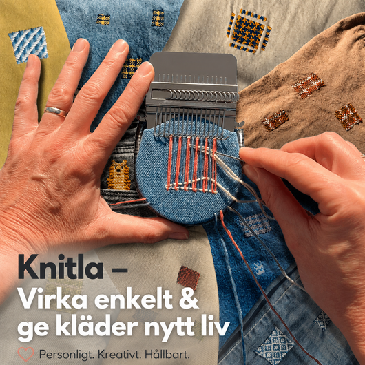 Knitla – Væv nemt & giv tøjet nyt liv